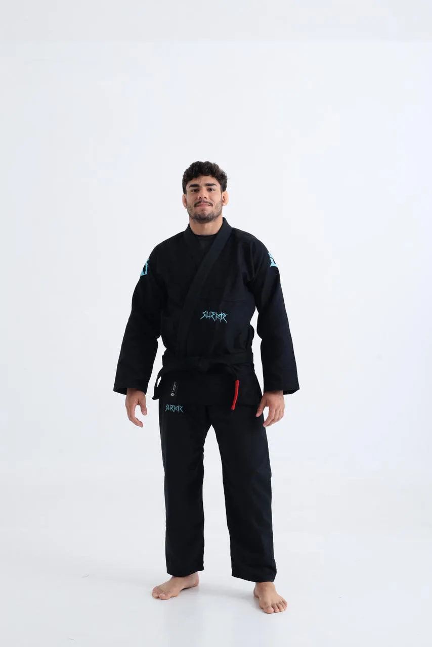 KIMONO SKY BLUE PRETO - Imagen 4