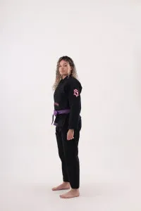 KIMONO SKY PINK PRETO - Imagen 4