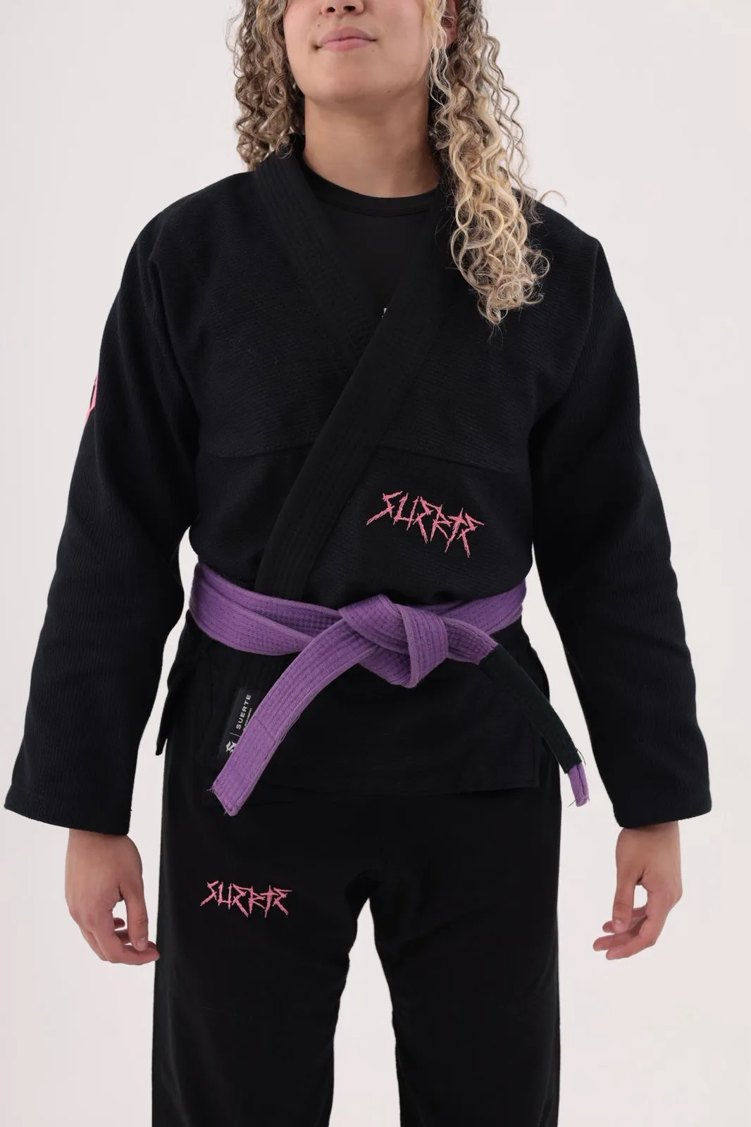 KIMONO SKY PINK PRETO - Imagen 2