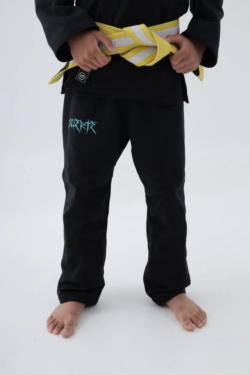 KIMONO INFANTIL SKY BLUE PRETO - Imagen 3
