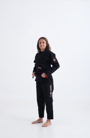 KIMONO SUERTE MODELO SAMURAI PRETO